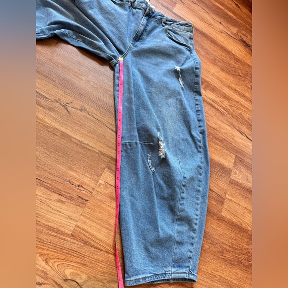 KanCan Light Blue Barrel Jeans Size 11 - Picture 9 of 9